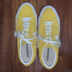 Yellow Converse One Star